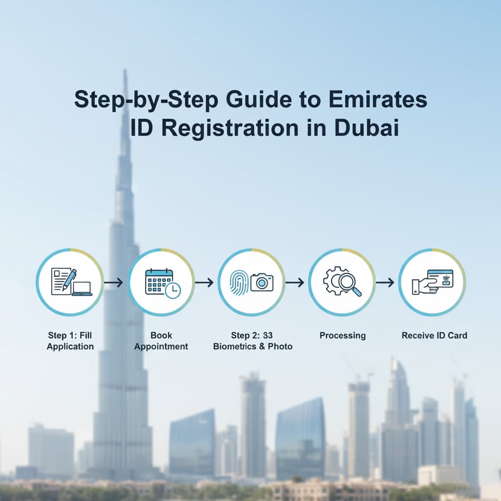 Step-by-Step Guide to Emirates ID Registration in Dubai