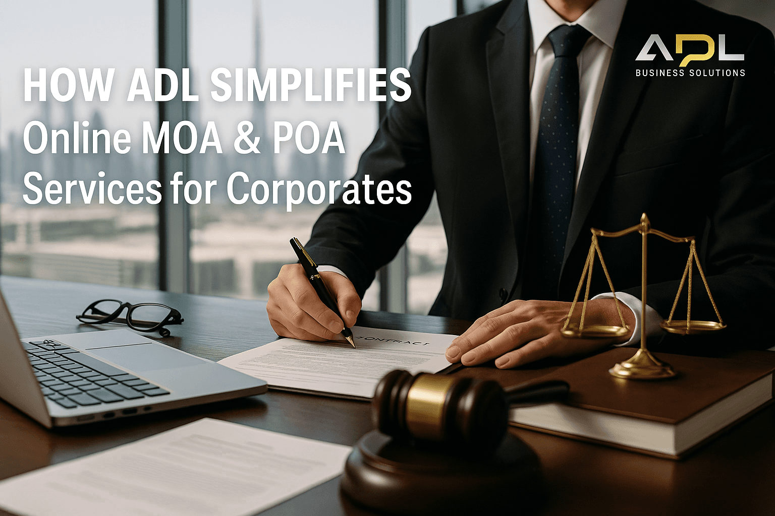 How ADL Simplifies Online MOA & POA Services for Corporates