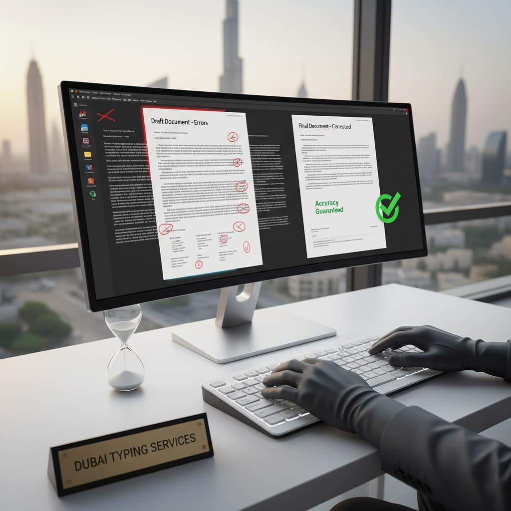 Why Professional Typing Services Save Time and Errors in Dubai