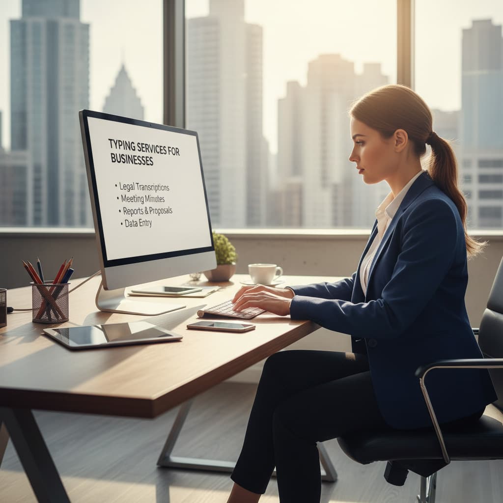 How ADL Streamlines Typing Services for Businesses