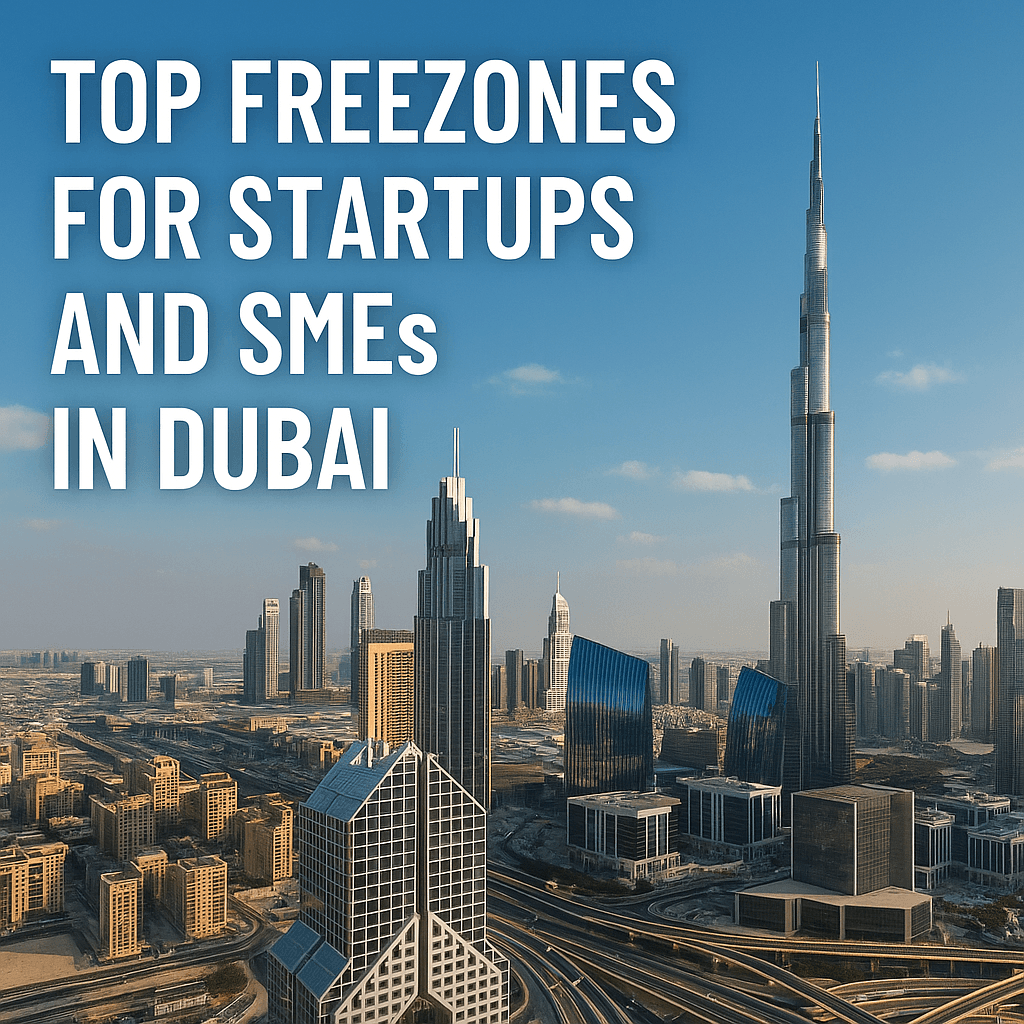 Top Freezones for Startups and SMEs in Dubai